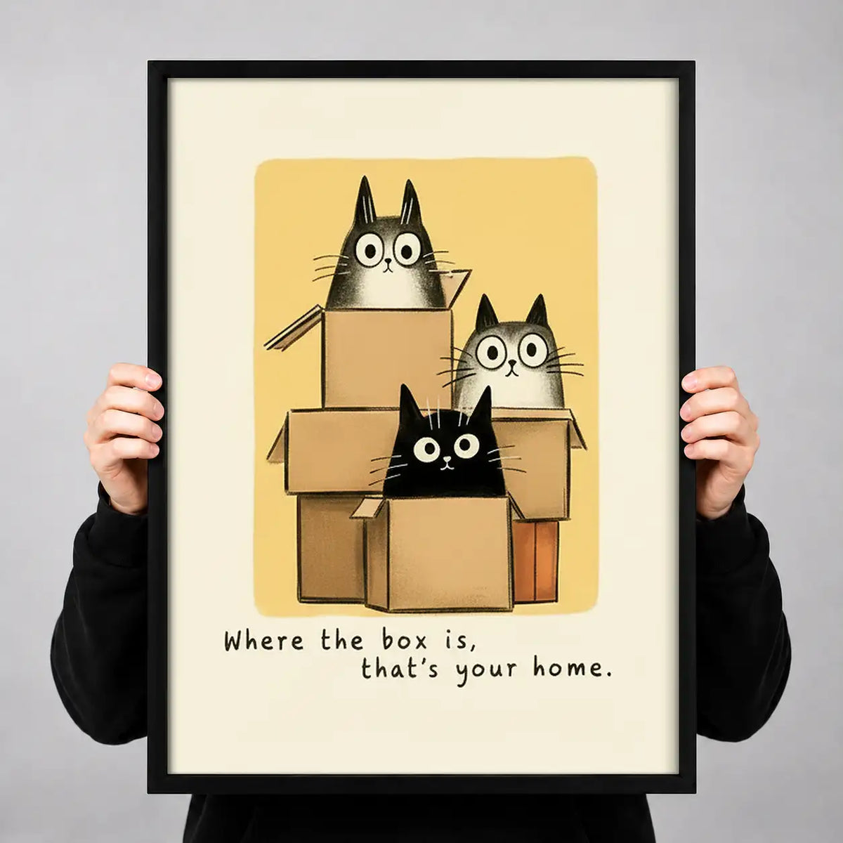 Where the Box Is Thats Your Home Wall Art 3