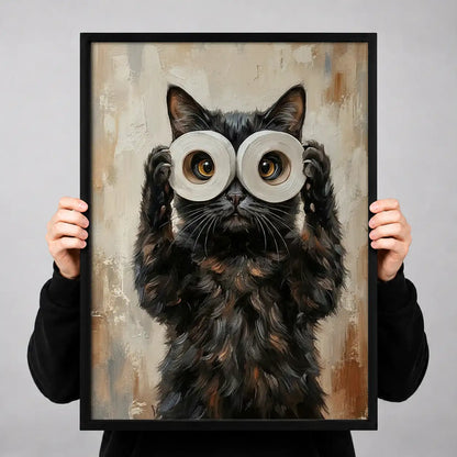 Wide-Eyed Owl Painterly Portrait Wall Art 3