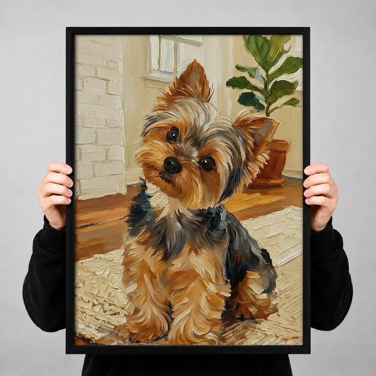 Yorkshire Terrier Portrait Wall Art 3