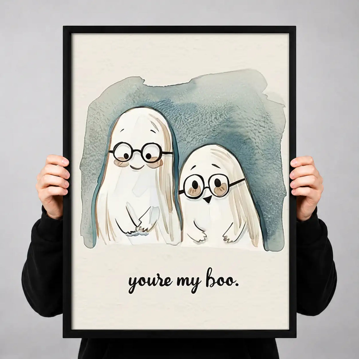 You Are My Boo Ghost Friends Wall Art 3