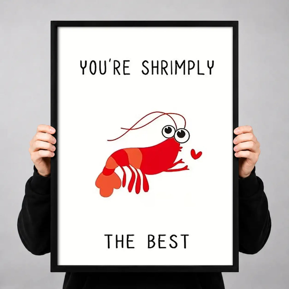 You Are Shrimply the Best Wall Art 3