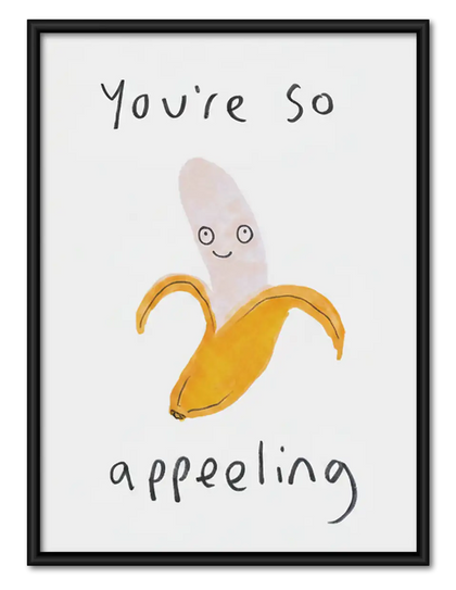 You Are So Appeeling Banana Wall Art