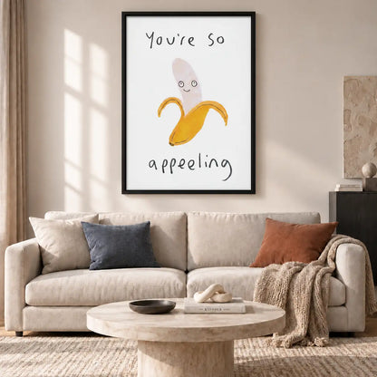 You Are So Appeeling Banana Wall Art 2