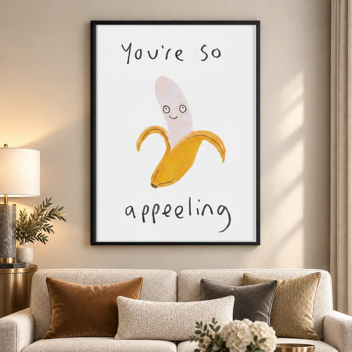 You Are So Appeeling Banana Wall Art 5