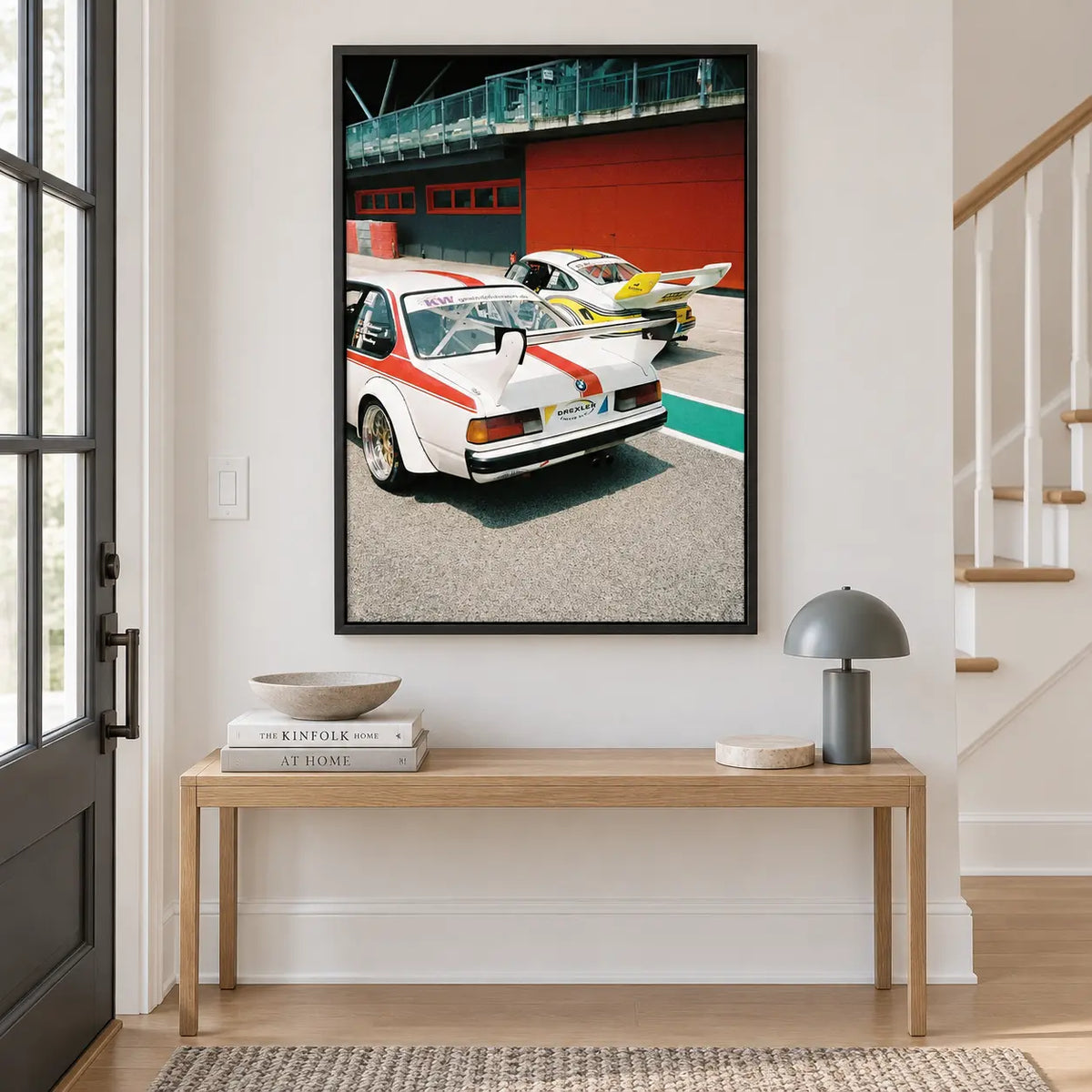 Vintage Racing BMW Track Wall Art 4