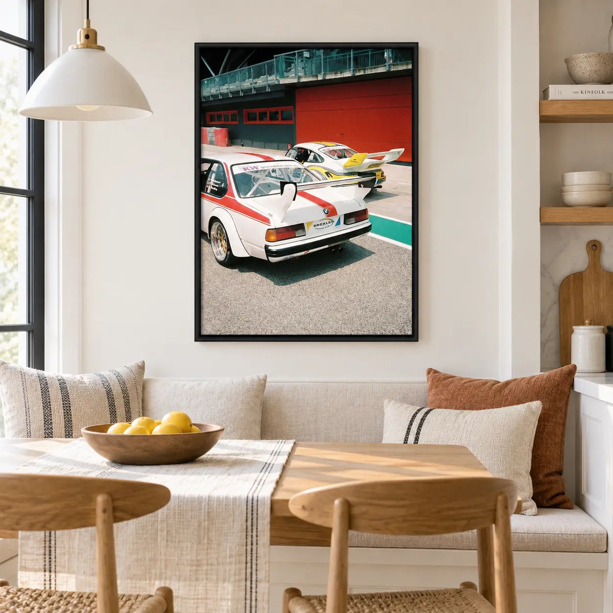 Vintage Racing BMW Track Wall Art 5