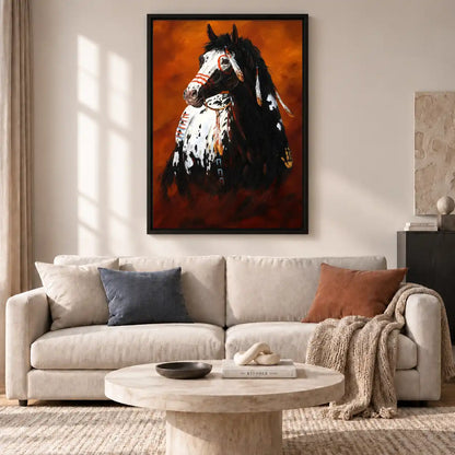Appaloosa Horse Portrait Wall Art 2