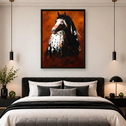 Appaloosa Horse Portrait Wall Art 4