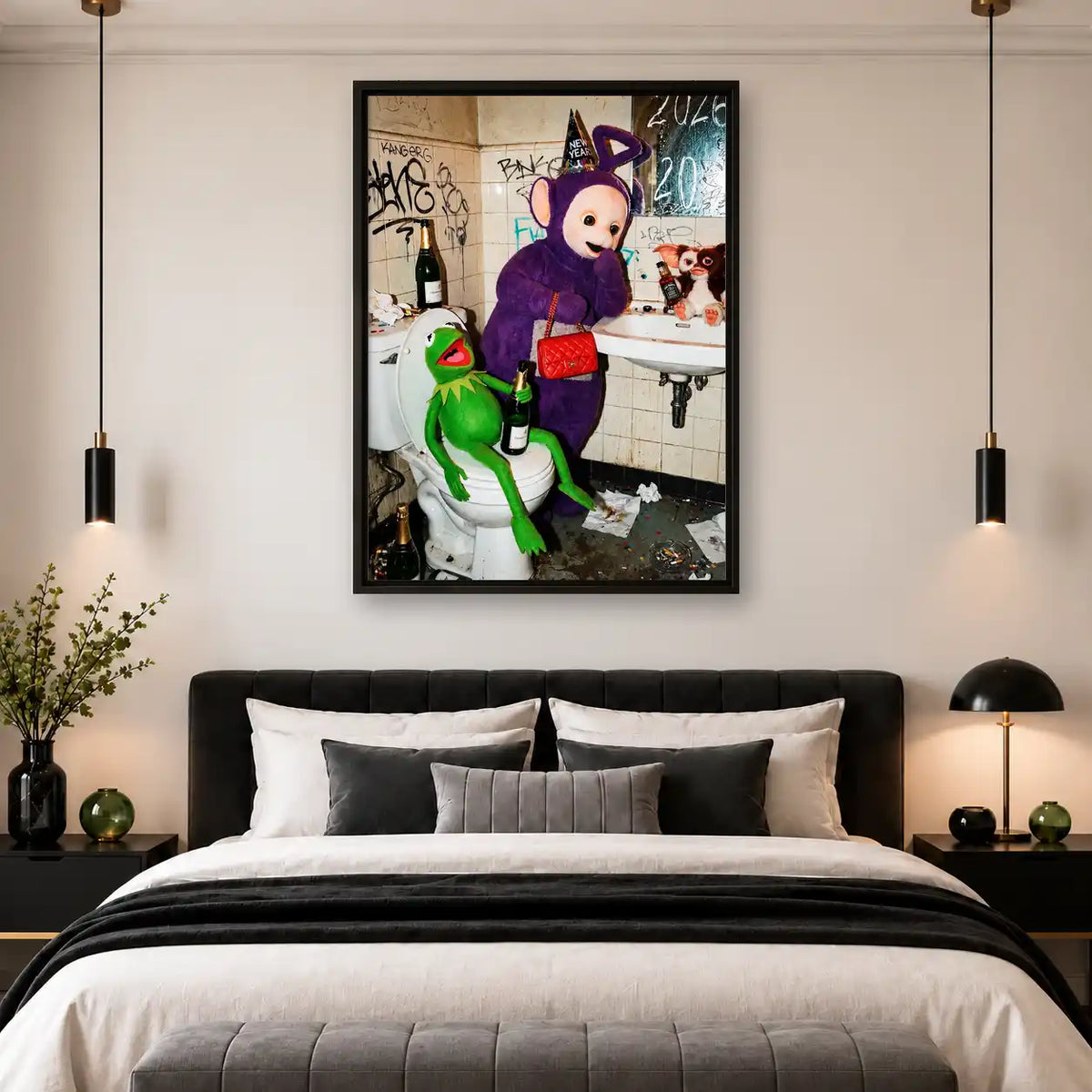 Bathroom Pop Culture Party Wall Art 4