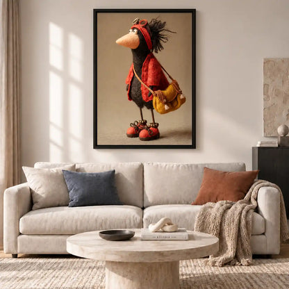 Bird Traveler With Goggles Wall Art 2