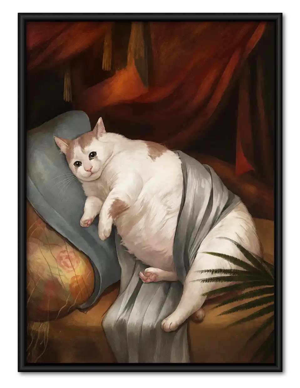 Chonky Cat Classical Parody Wall Art 1