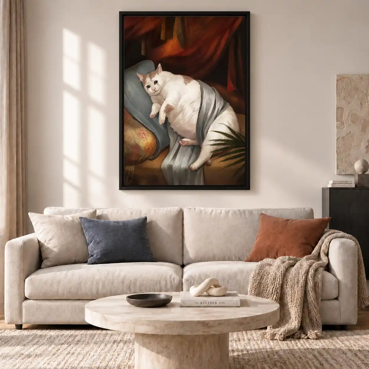 Chonky Cat Classical Parody Wall Art 2
