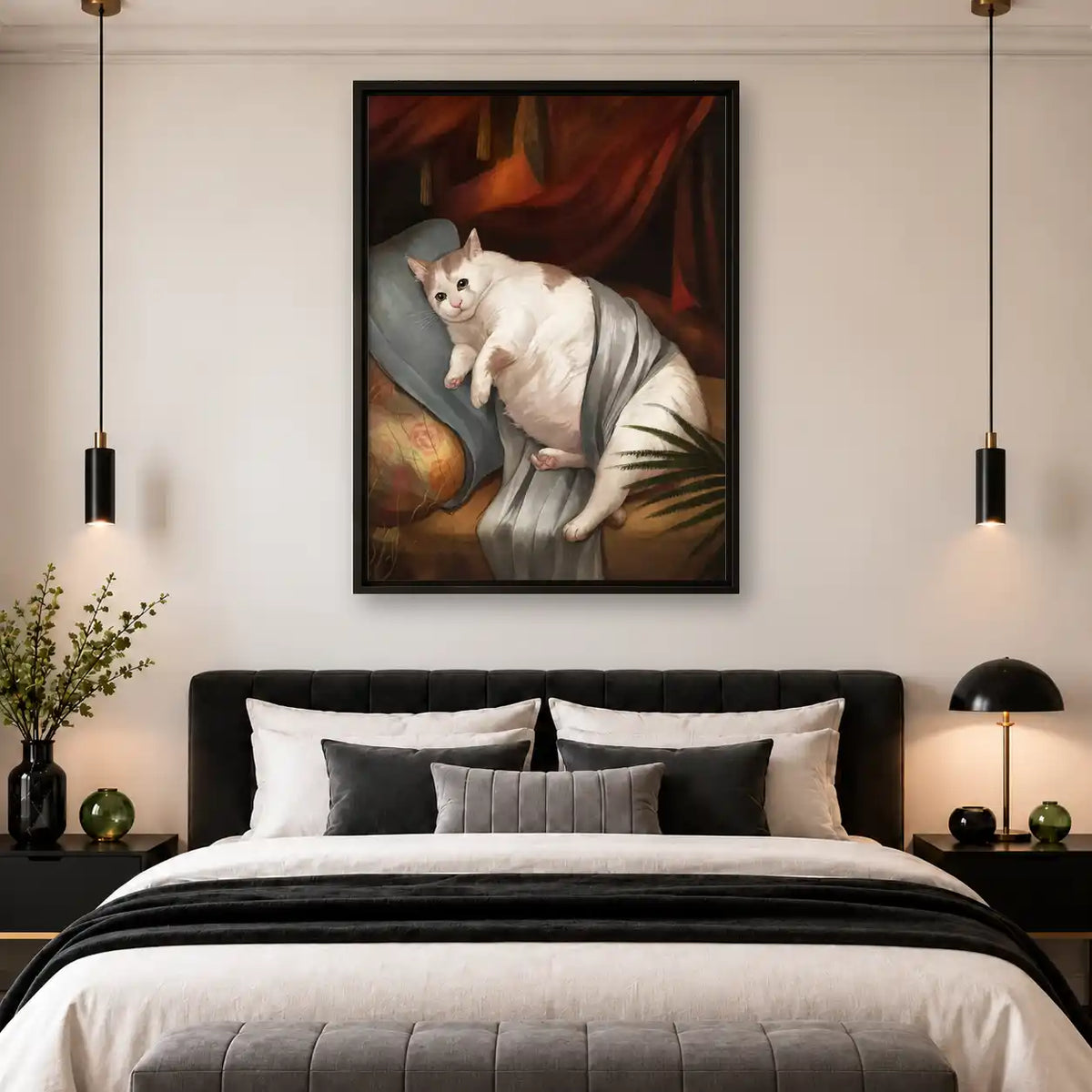 Chonky Cat Classical Parody Wall Art 4