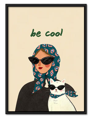 Cool Cat Duo Wall Art