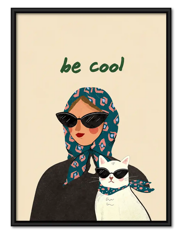 Cool Cat Duo Wall Art