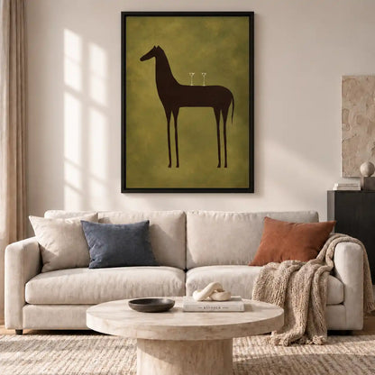 Dark Horse Martini Still Life Wall Art 2