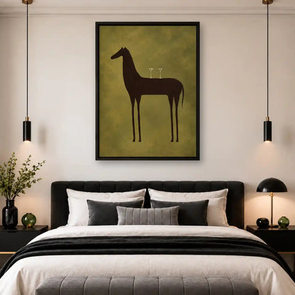 Dark Horse Martini Still Life Wall Art 4