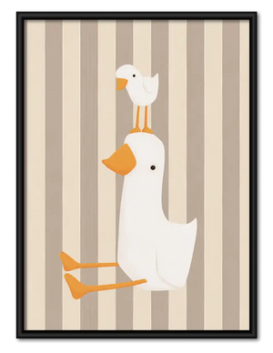 Duck And Duckling Stack Wall Art