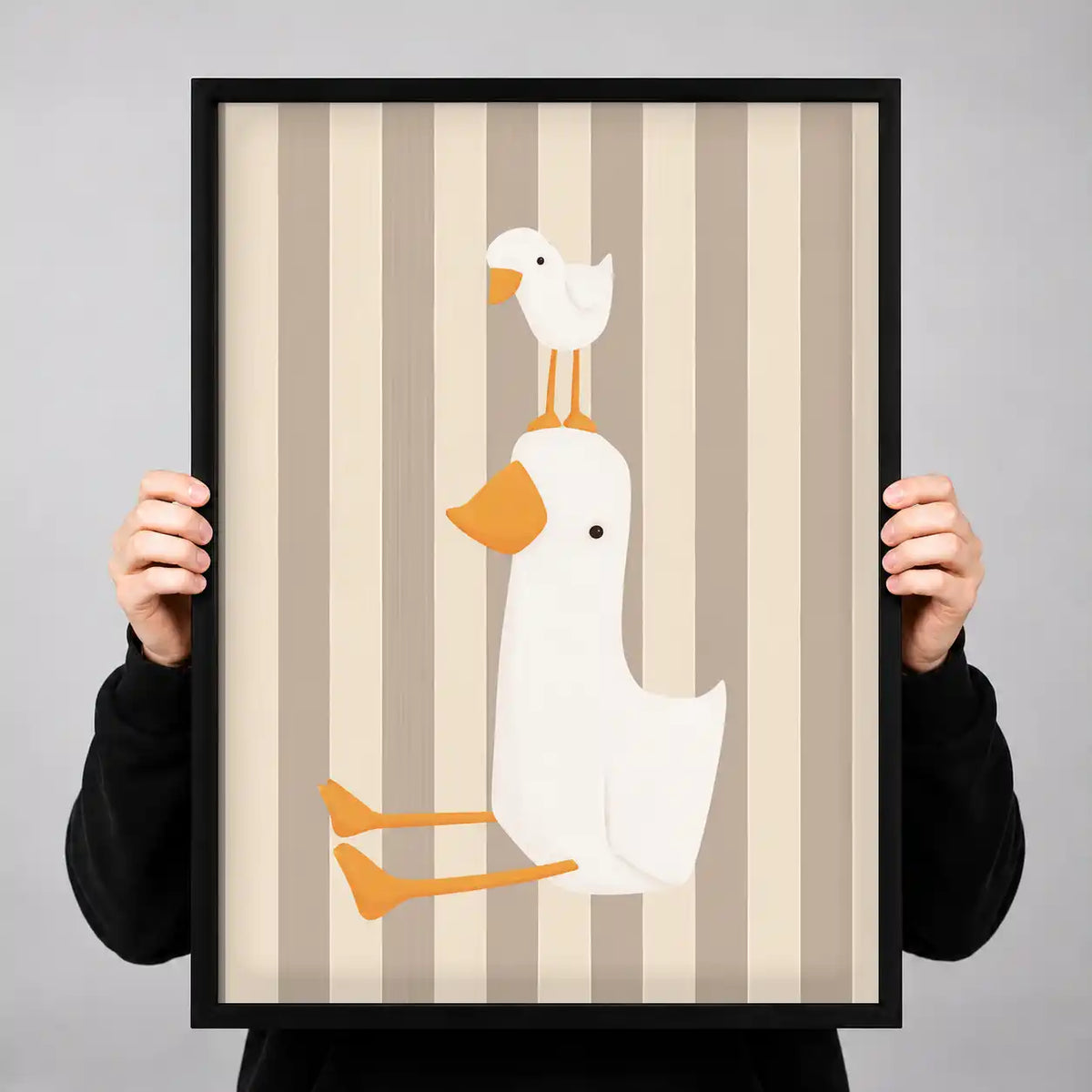 Duck And Duckling Stack Wall Art 3