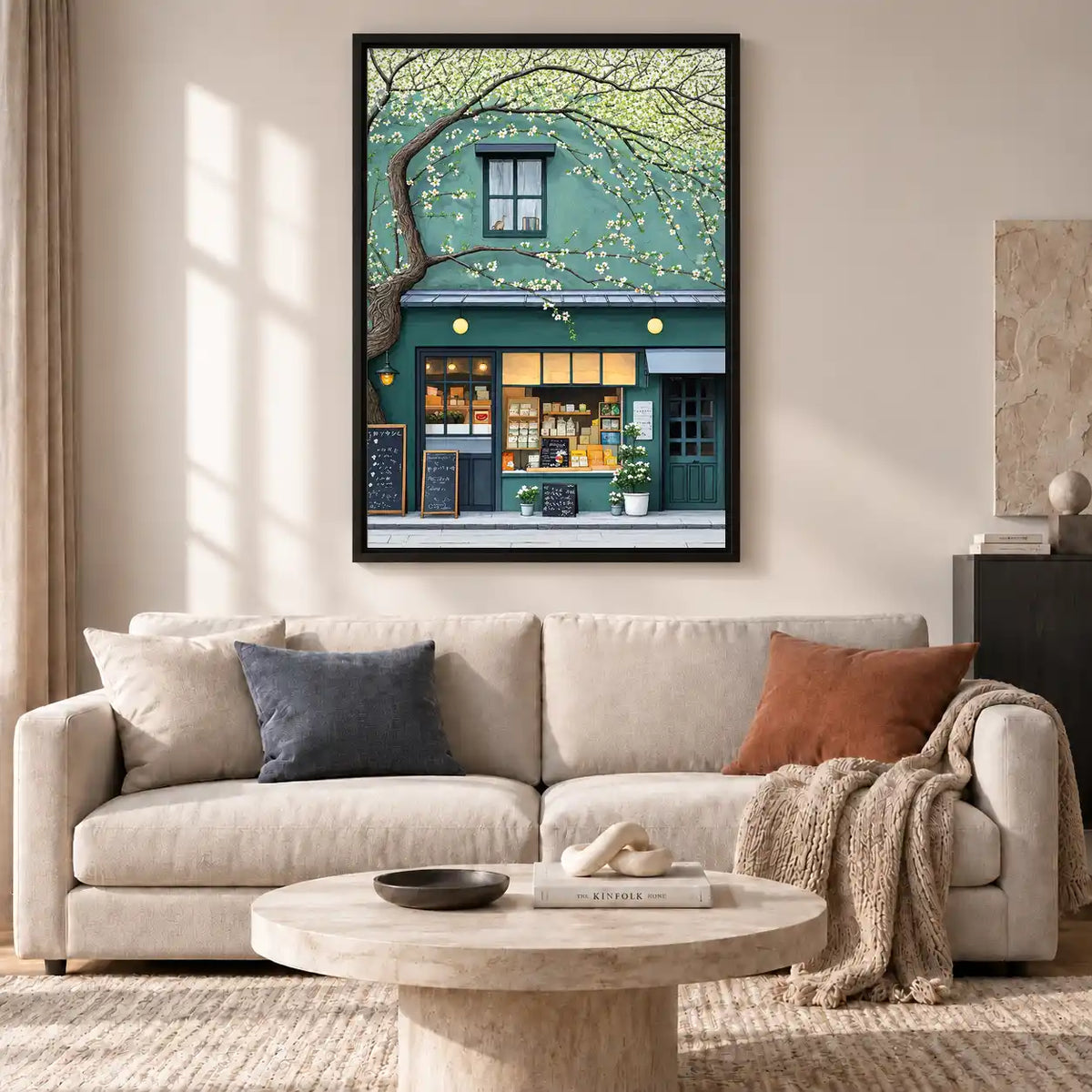 Flowering Tree Corner Shop Wall Art 2