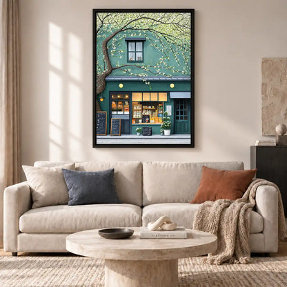 Flowering Tree Corner Shop Wall Art 2