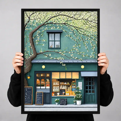 Flowering Tree Corner Shop Wall Art 3