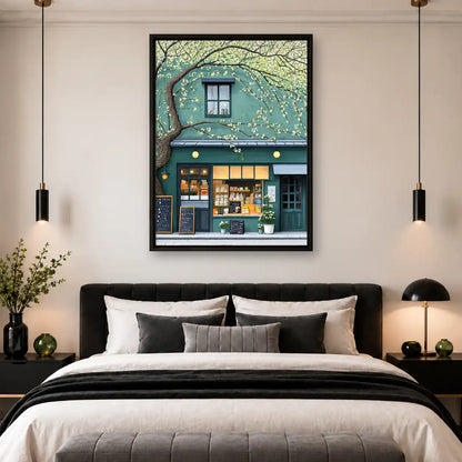 Flowering Tree Corner Shop Wall Art 4