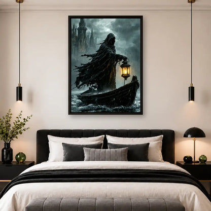 Ghost Boatman With Lantern Wall Art 4