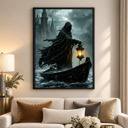 Ghost Boatman With Lantern Wall Art 5