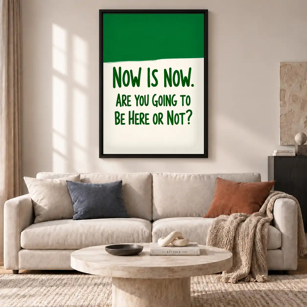 Now Is Now Quote Wall Art 2
