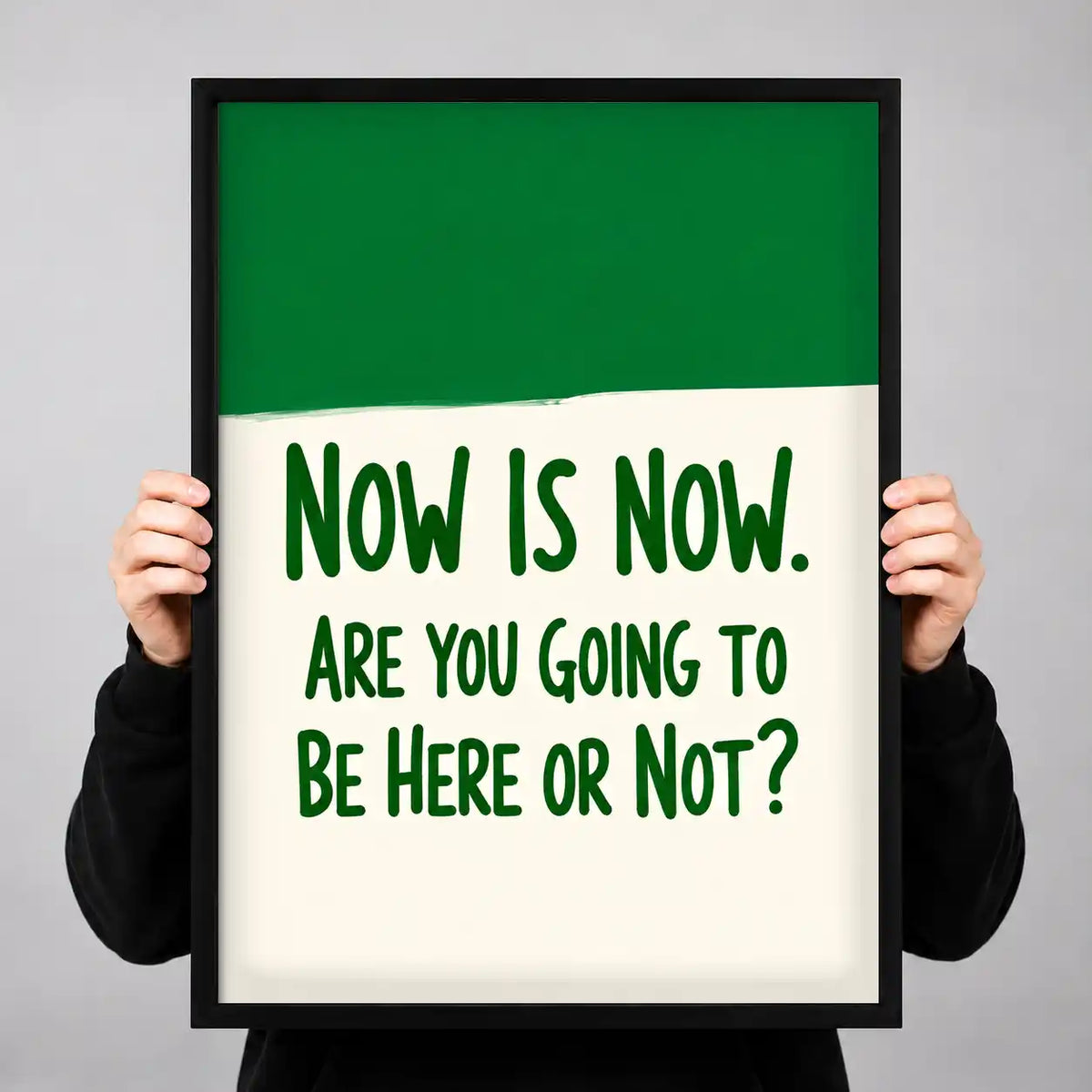 Now Is Now Quote Wall Art 3