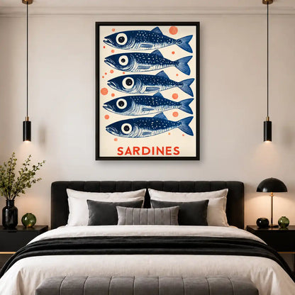 Stacked Sardines Poster Wall Art 4