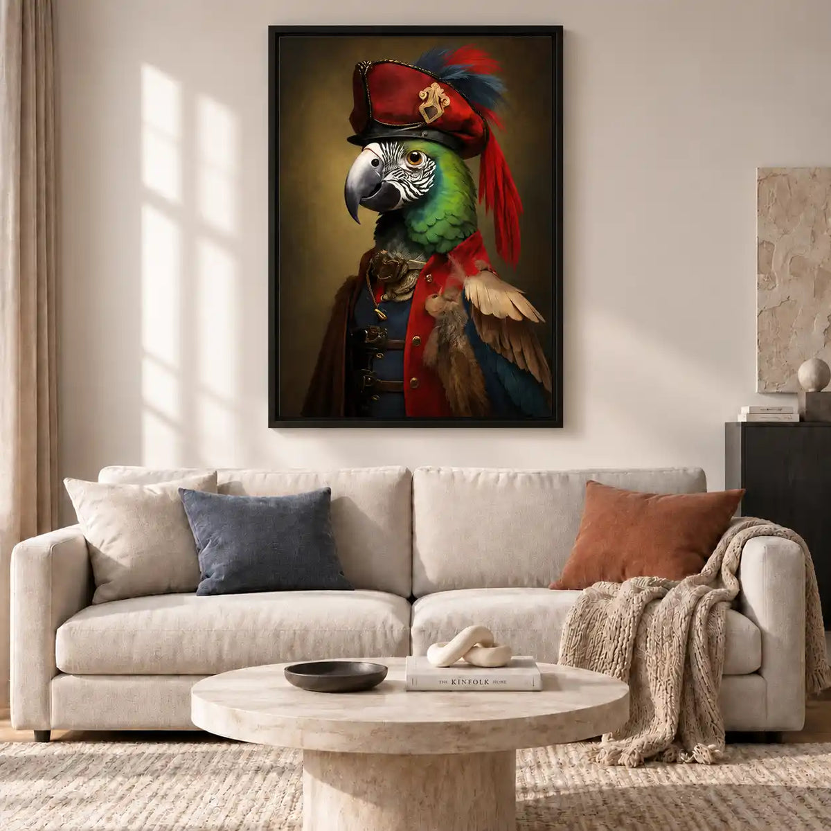 Victorian Parrot General Portrait Wall Art 2
