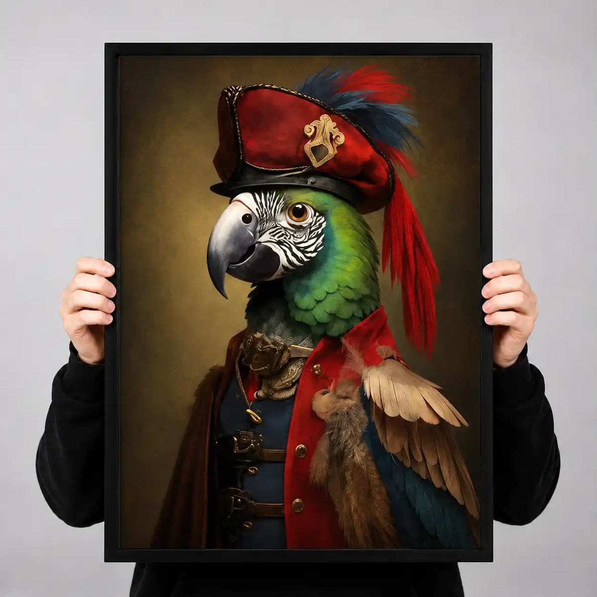 Victorian Parrot General Portrait Wall Art 3
