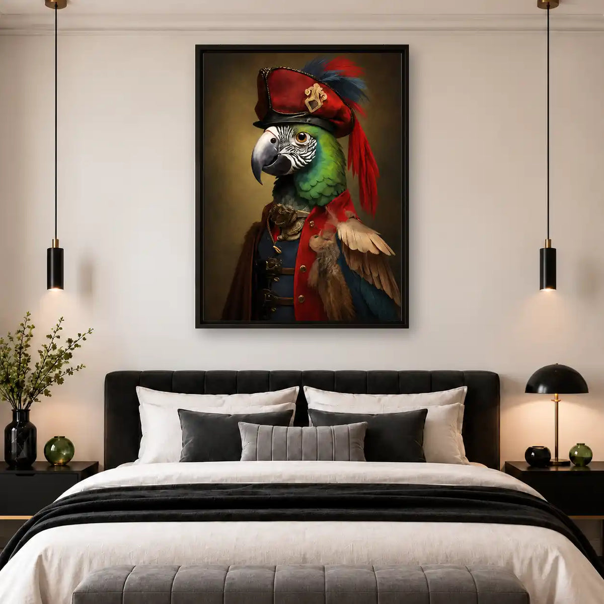 Victorian Parrot General Portrait Wall Art 4