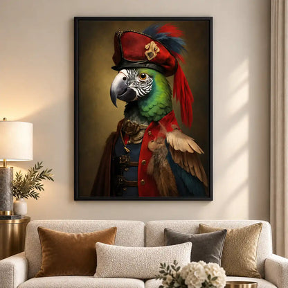 Victorian Parrot General Portrait Wall Art 5