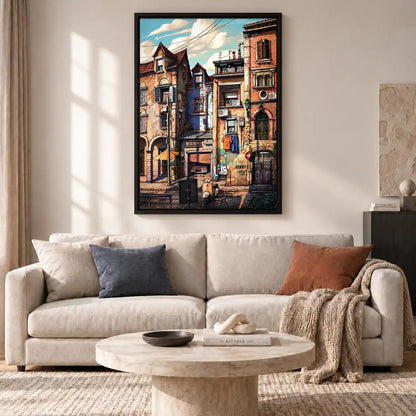 Vintage European Street Wall Art 2