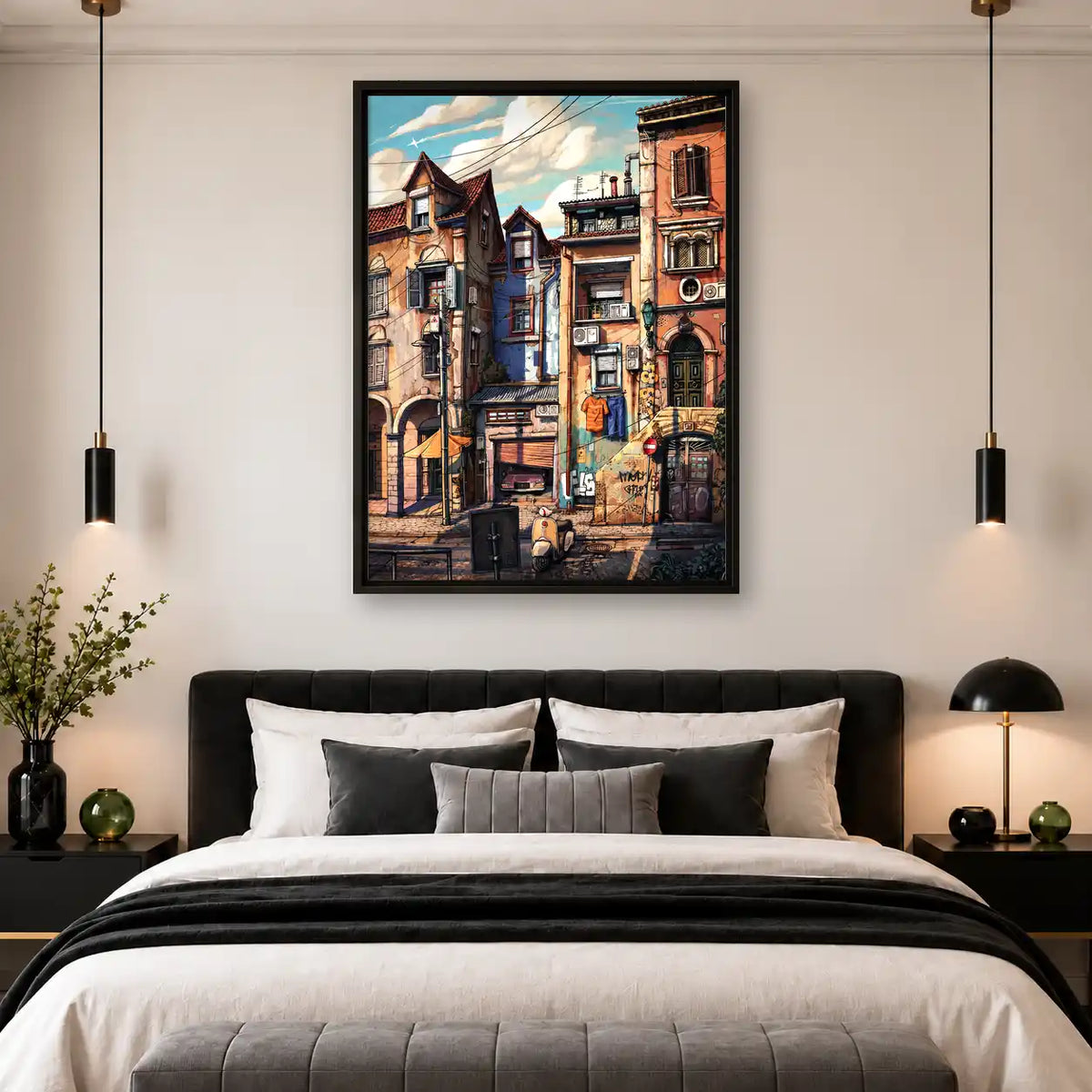 Vintage European Street Wall Art 4