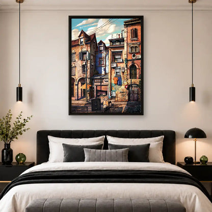 Vintage European Street Wall Art 4