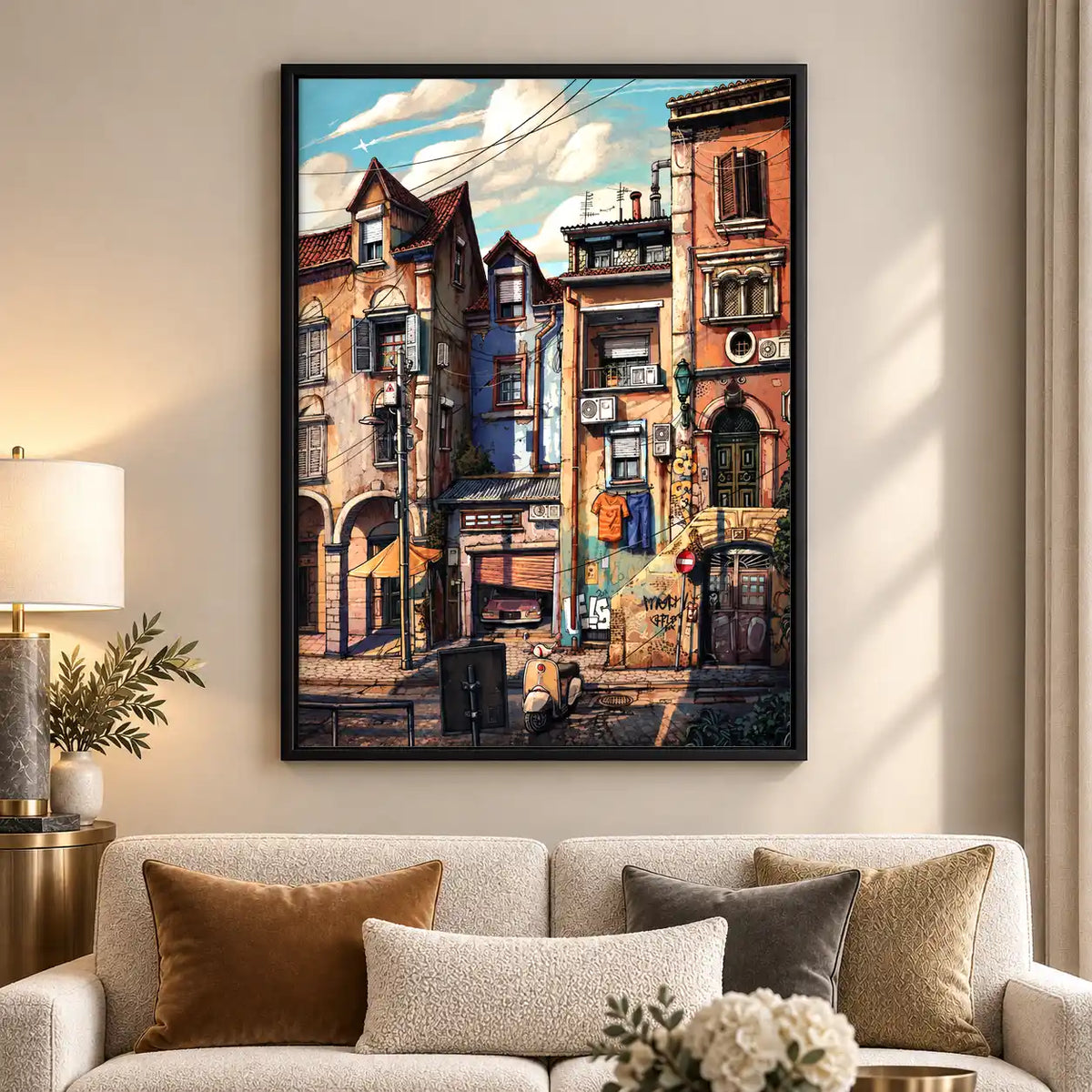 Vintage European Street Wall Art 5