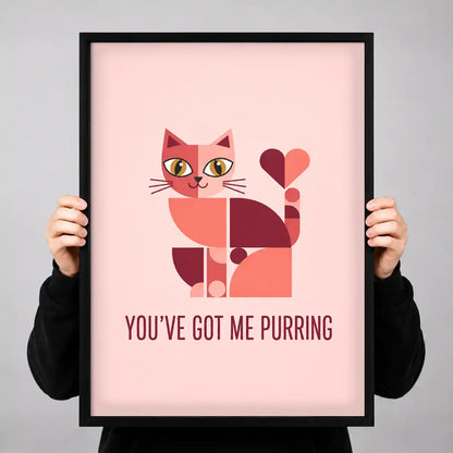 You Have Me Purring Cat Wall Art 3