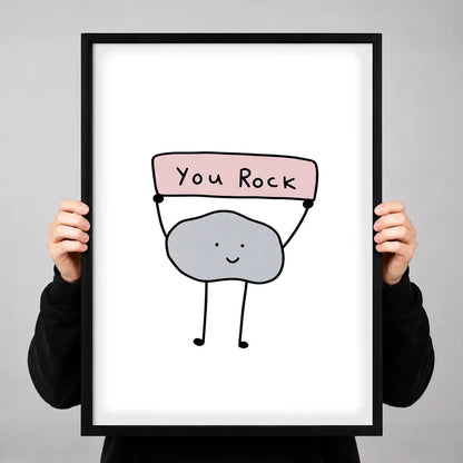 You Rock Pebble Wall Art 3