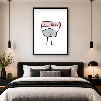 You Rock Pebble Wall Art 4