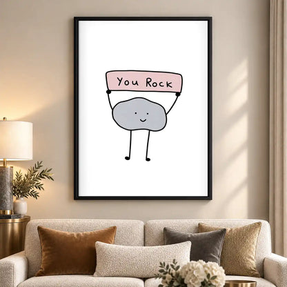 You Rock Pebble Wall Art 5