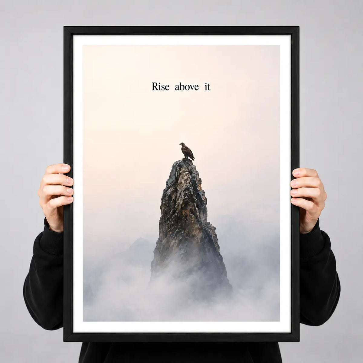 Rise Above It Mountain Bird Wall Art 3