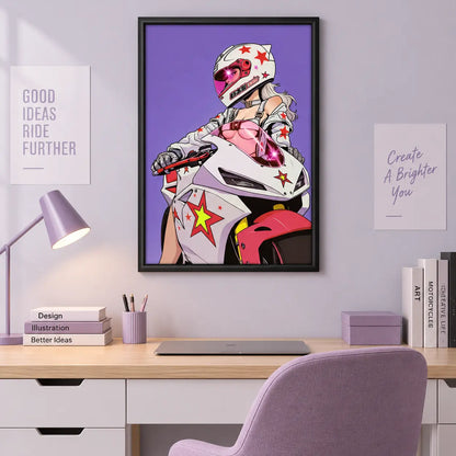 Colorful Retro Coffee Maker Wall Art 6