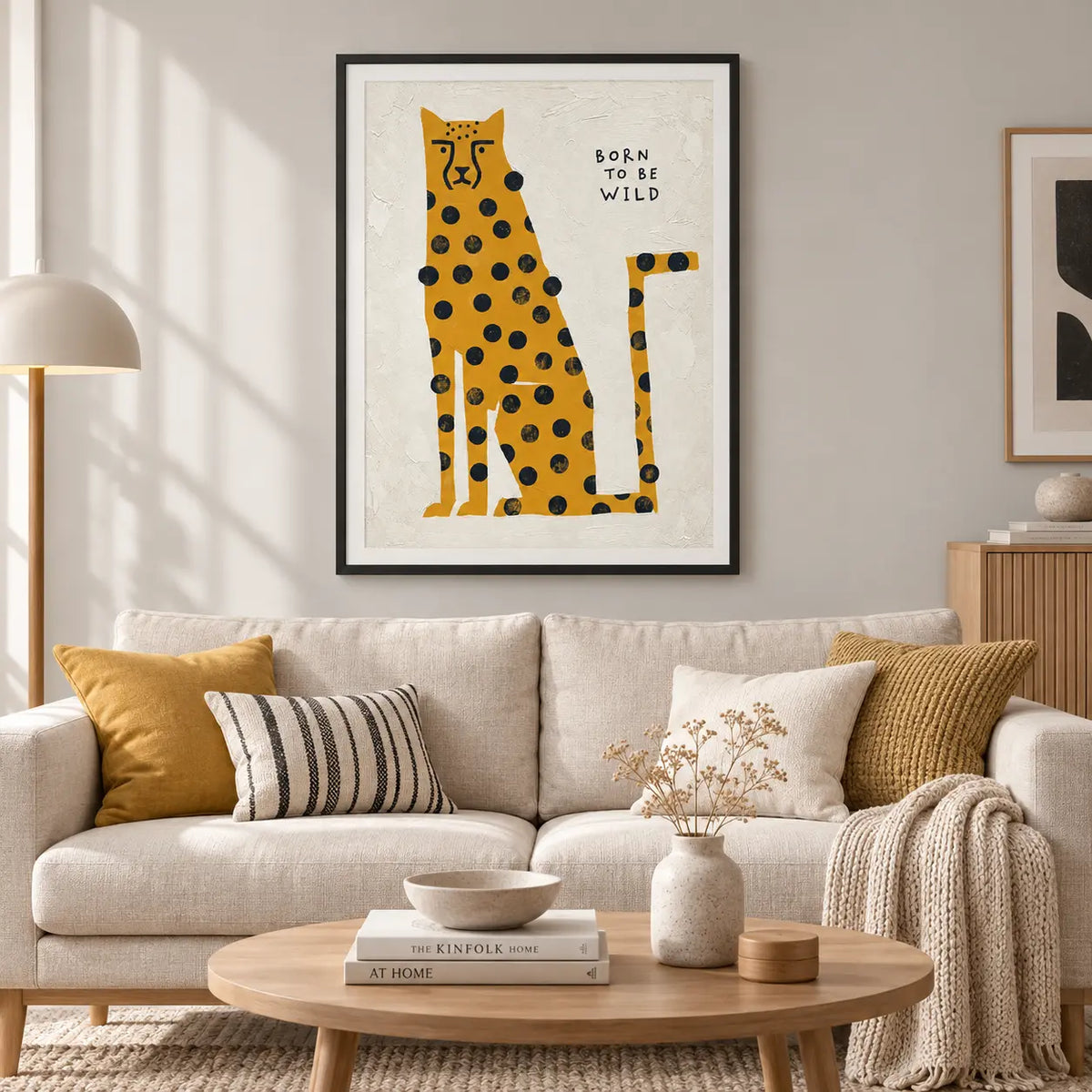 Born To Be Wild Cheetah Wall Art 2