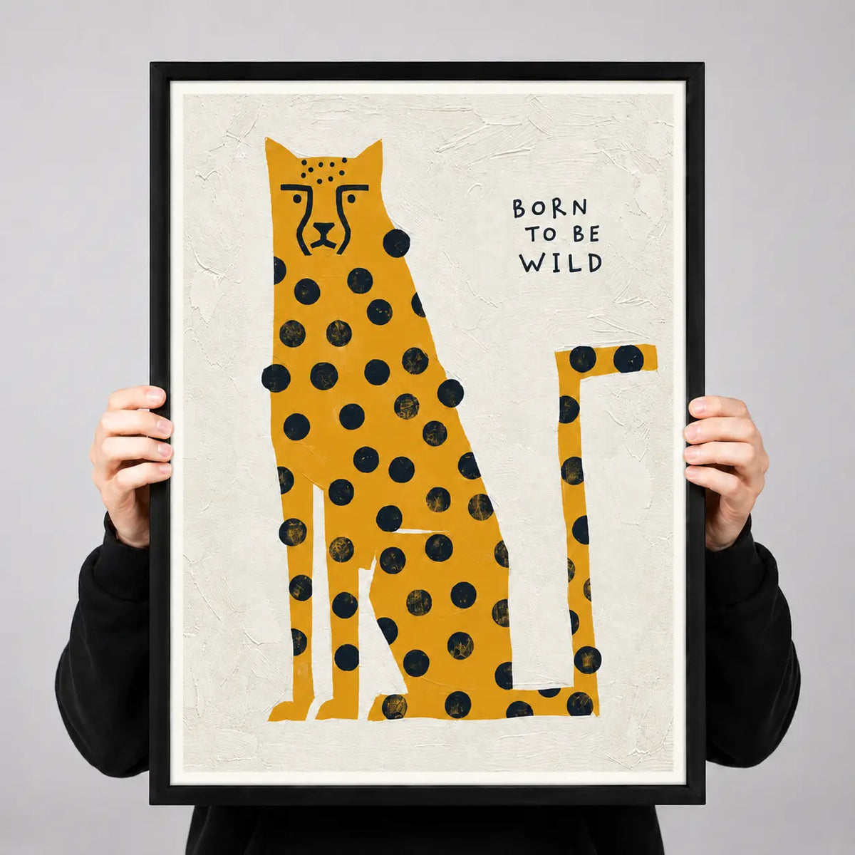 Born To Be Wild Cheetah Wall Art 3