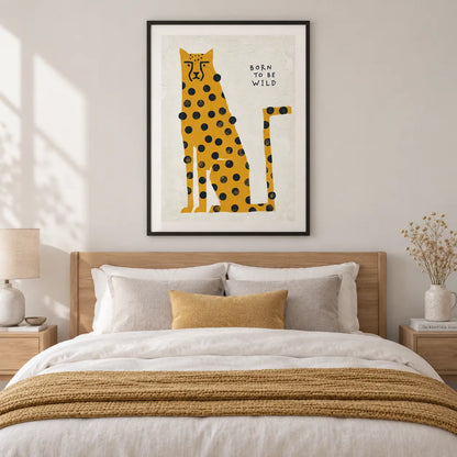 Born To Be Wild Cheetah Wall Art 6