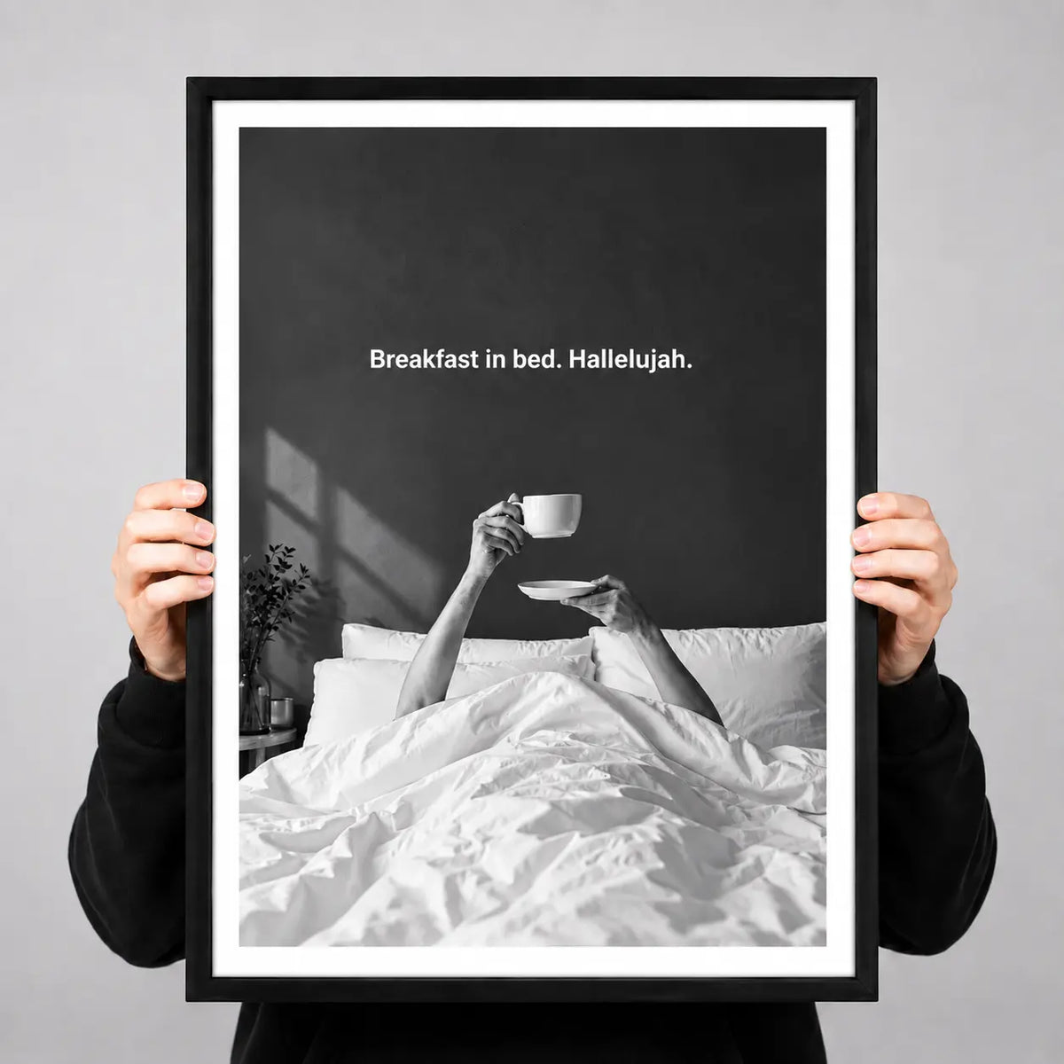 Breakfast In Bed Minimal Photography Wall Art 3